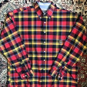 Cinch Multi Color Checkered Botton Down